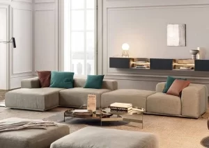 Sofá 6 lugares,  3,63m x 1,65m - LUD001