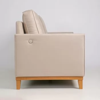 Sofá 2 Lugares, Base em MDF, Carregador USB - FLA004