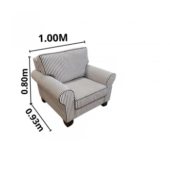Poltrona CLS001, 1 LUGAR, PÉS EM MDF